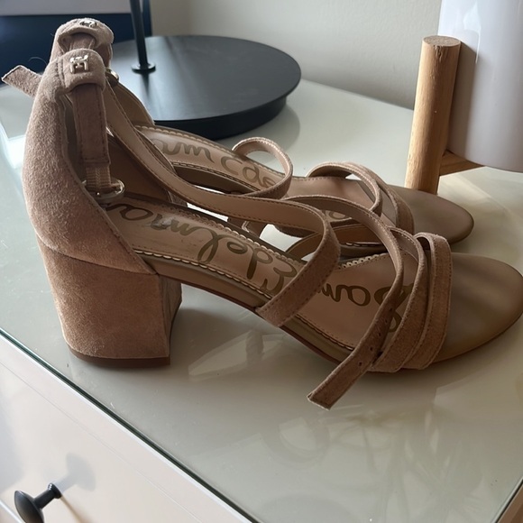 Sam Edelman Stacie Heeled Sandal  Nude - Picture 10 of 11